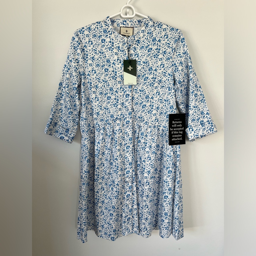 NWT Tuckernuck royal shirt dress